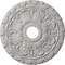 Ekena Millwork Spring Leaf Medallion (Canopies up to 5 5/8"), 19 7/8"OD x 3 5/8"ID x 1 1/4"P, Ultra Pure White CM19SPUWF - alternate 1
